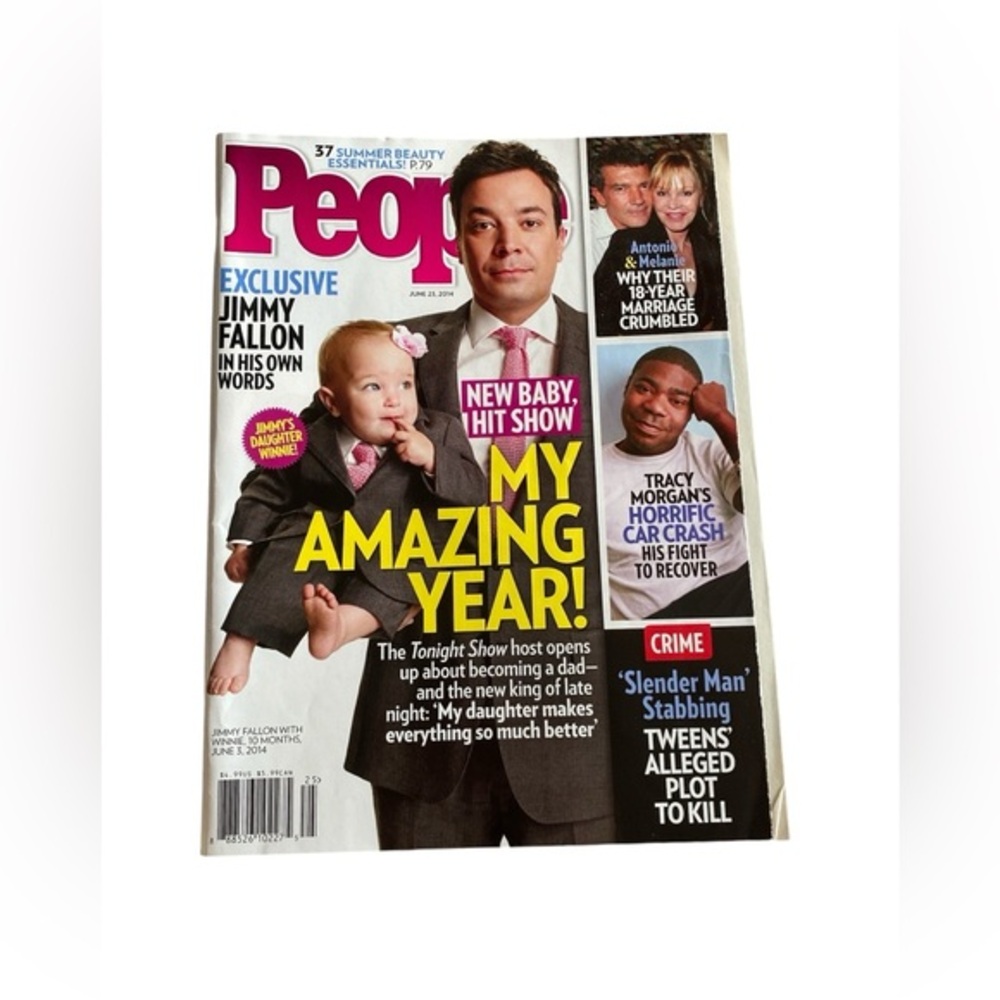 People Magazine Cover with Jimmy Fallon 2014